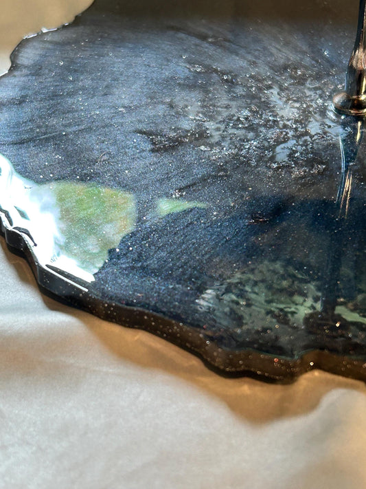 Resin 3-Tier Cake Stand: Decorative Dessert Display